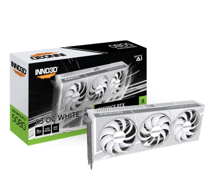 Karta graficzna INNO3D GeForce RTX 5080 X3 OC WHITE 16GB GDDR7 DLSS4